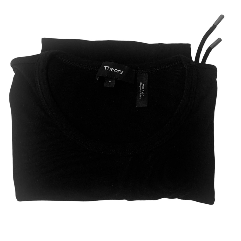 Theory Drawstring Fitted Tee - Picture 4 of 5